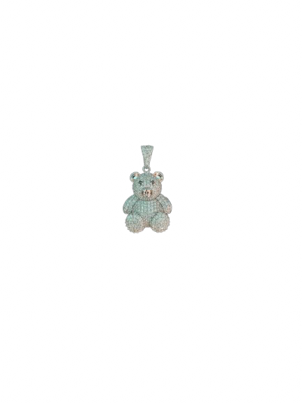 Moissanite 925 sliver Bear